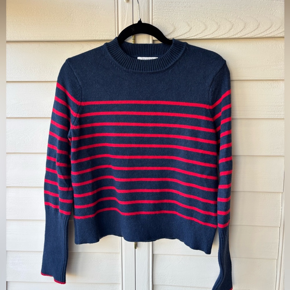 La Ligne x Target Striped Blue & Red Sweater - Picture 3 of 7